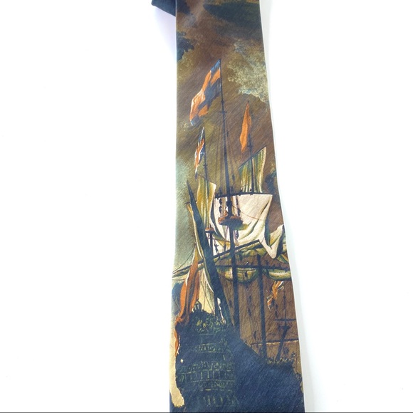 Vintage Hugo Boss ship tie - Picture 2 of 4
